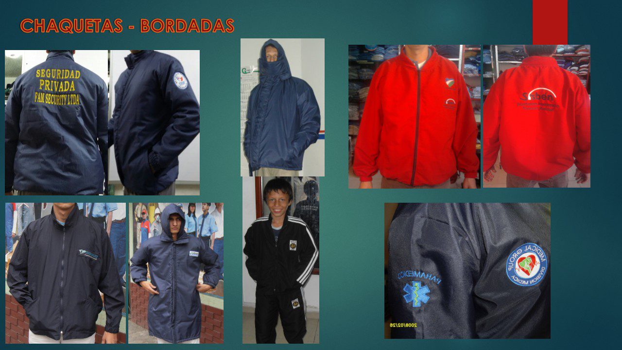 Chaquetas bordadas - Imagen 3