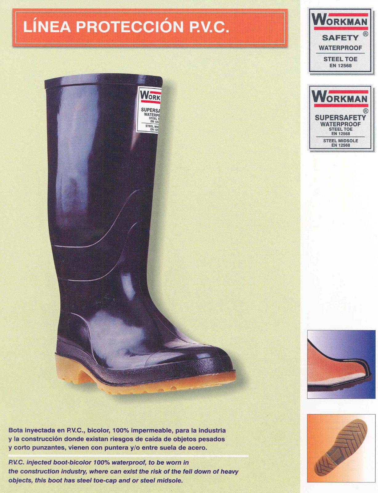 Calzado PVC